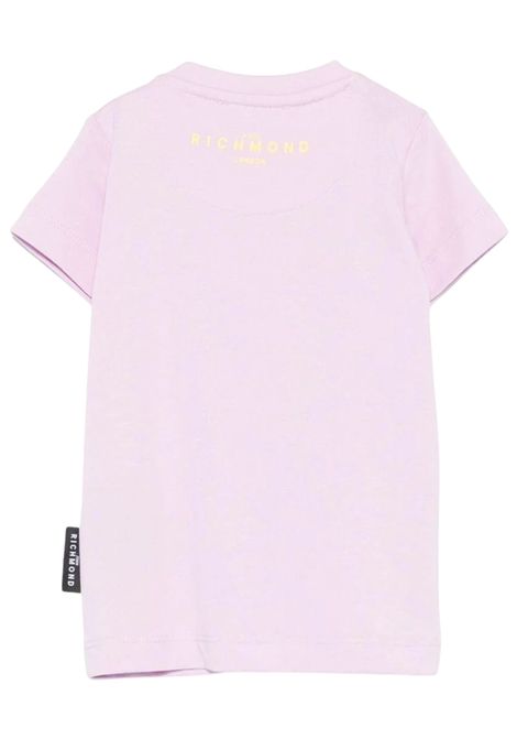 Baby girl's lilac cotton T-shirt JOHN RICHMOND | RIP25002TS/ANLILLA